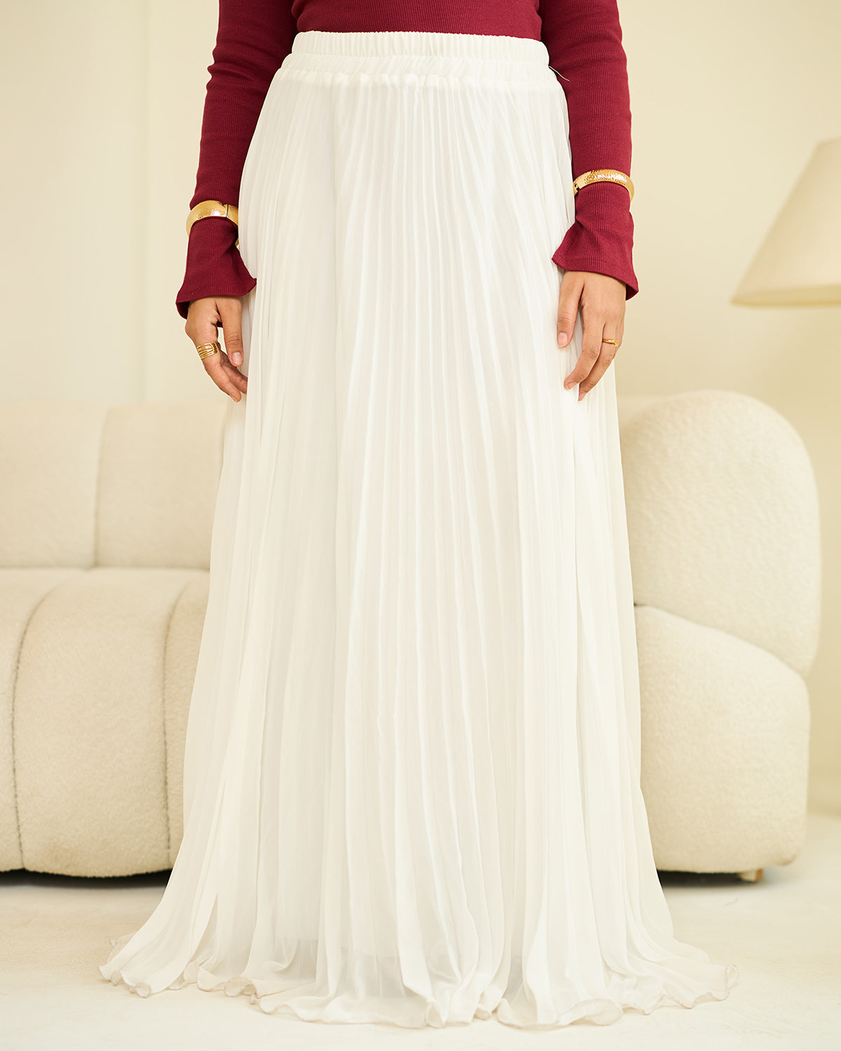Pleated Skirt