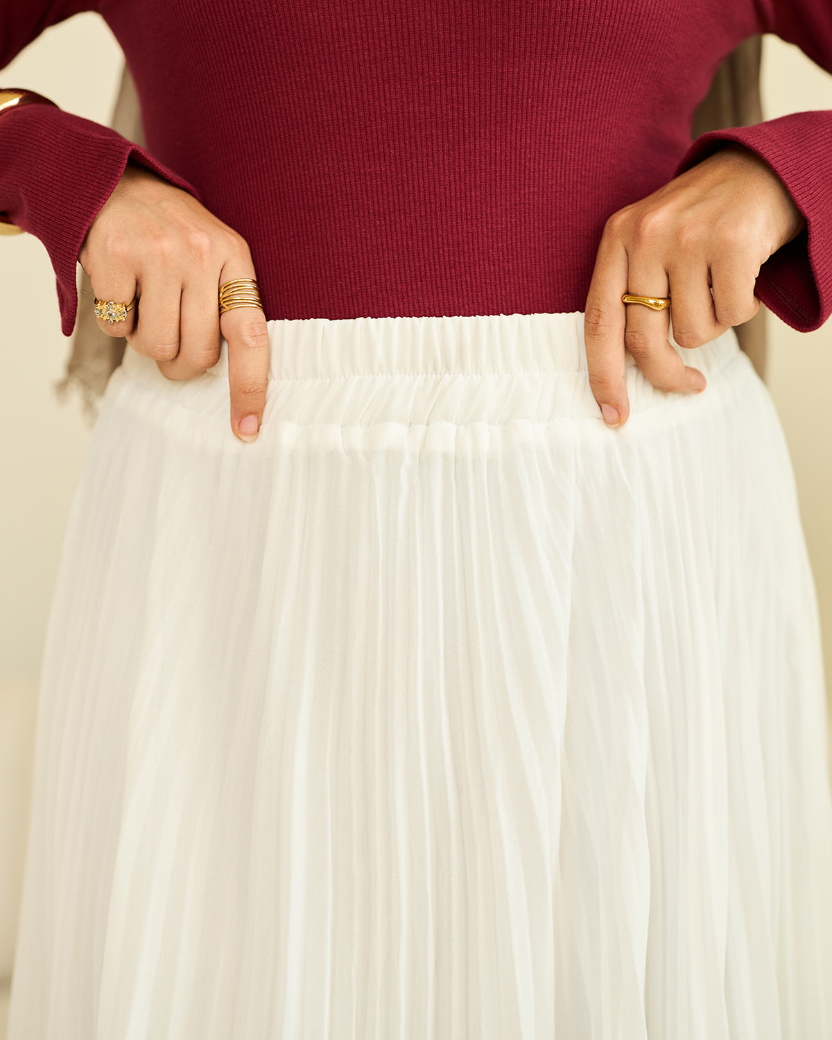 Pleated Skirt