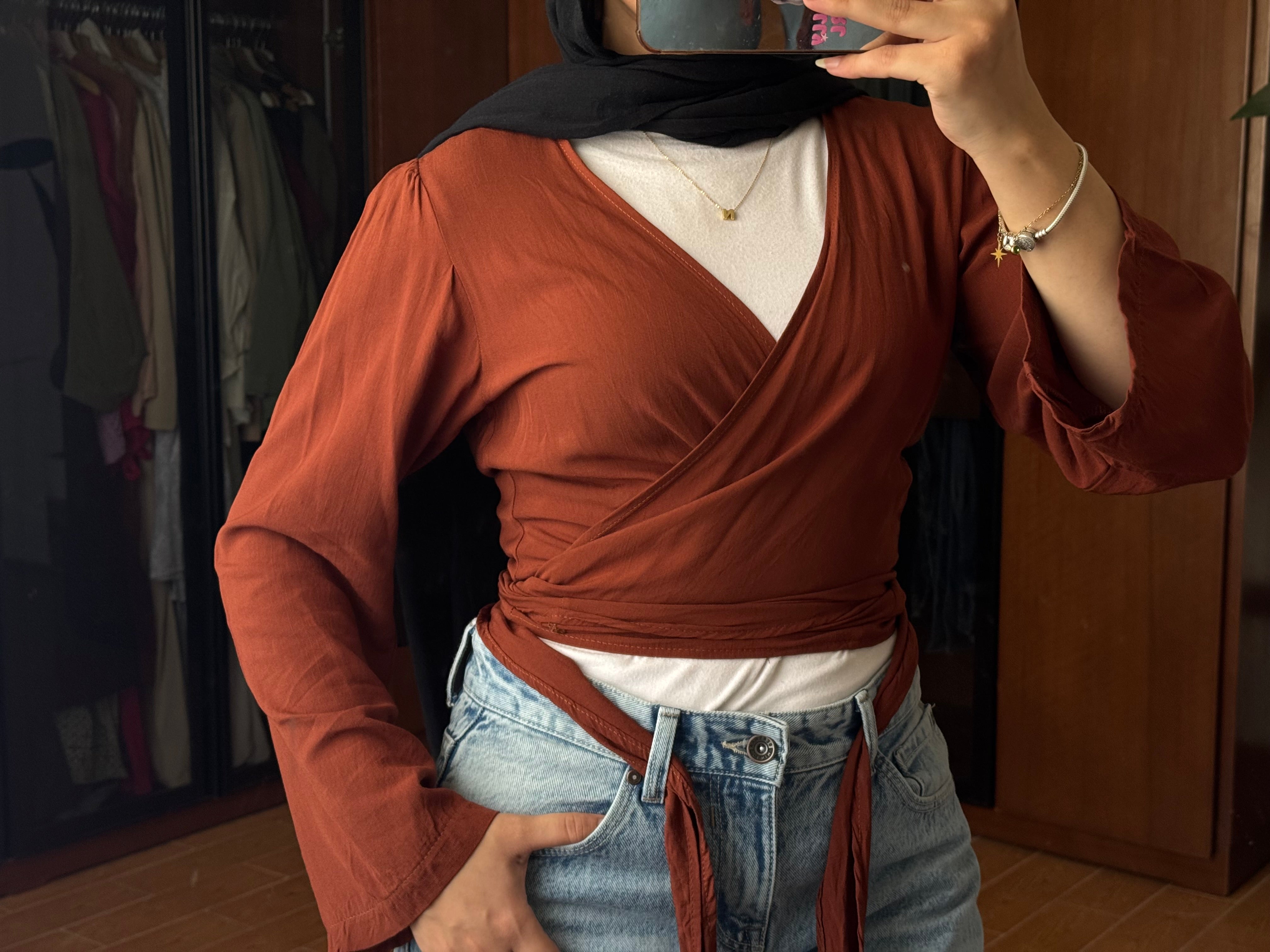 Wrap it up blouse